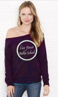 Off Shoulders Fleece Jumper