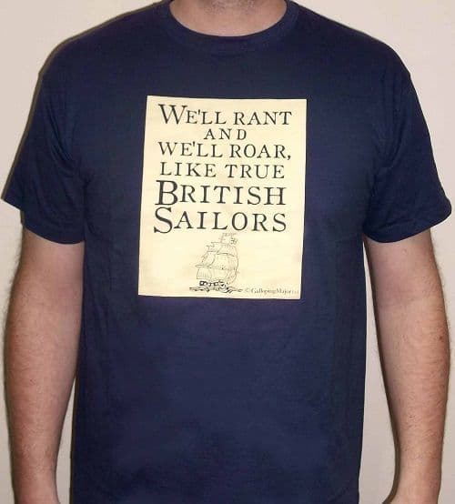 British Sailors T-shirt by Galloping Major