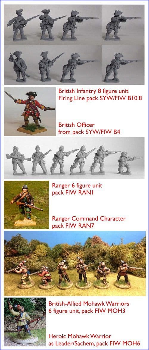 British Starter Force 1: 23 figures