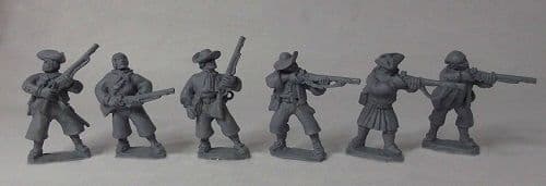 C18 NAV4 18th Century Sailors armed with Muskets