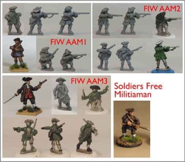 FIW AAMU2 Anglo-American Militia Firing Line Unit