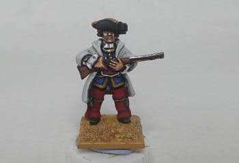 FIW FCF14 Compagnies Franches de la Marine Officer in Capote & Mitasses