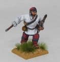 FIW HUR4 Huron Warriors with Hand-to-Hand Weapons