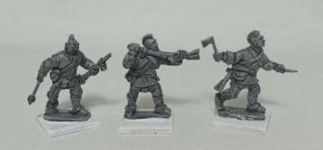 FIW MCN3A Stockbridge Mohican Command & Characters with "Mohawk" hair