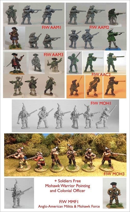 FIW MMF1 Anglo-American Militia & Mohawk Force
