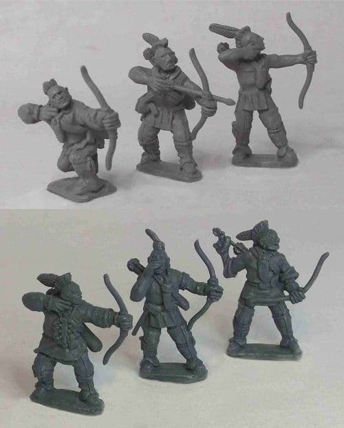 FIW MOH5 Mohawk Warriors with Bows