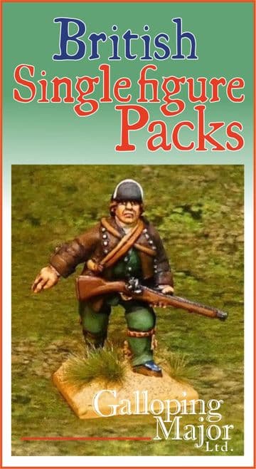 French & Indian War British Single Figure Packs