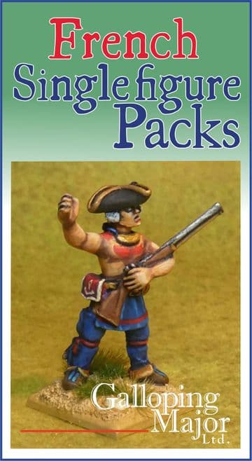 French & Indian War French Single Figure Packs
