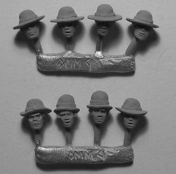 KMM Heads 17 - Narrow brimmed hats