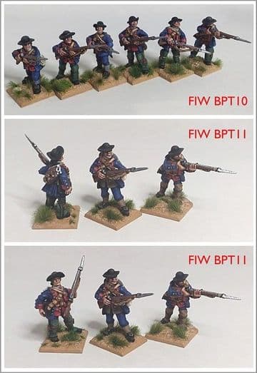 MIDSUMMER SPECIAL! FIW BPU5 Anglo-American Provincials in short coats and cut-down hats Save £4.00