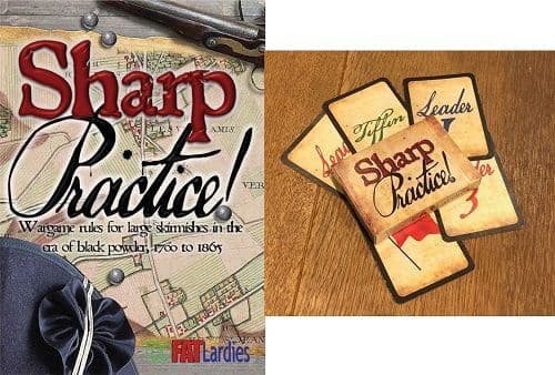 Sharp Practice II skirmish rules with Card Deck