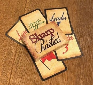 Sharp Practice skirmish rules Card Deck (only one now in stock)