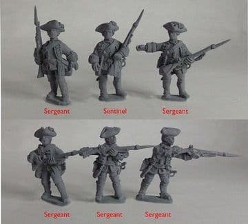 SYW/FIW B09 British Line Inf– Sergeants & Character