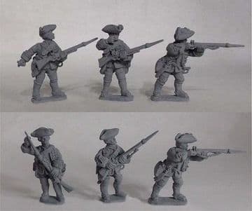 SYW/FIW B10 British Line Infantry - Skirmishing