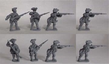 SYW/FIW B10.8 British Hat Company Firing Line 8 figure pack