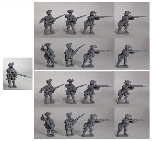SYW/FIW BU2 British Line Inf Firing Line Unit 2