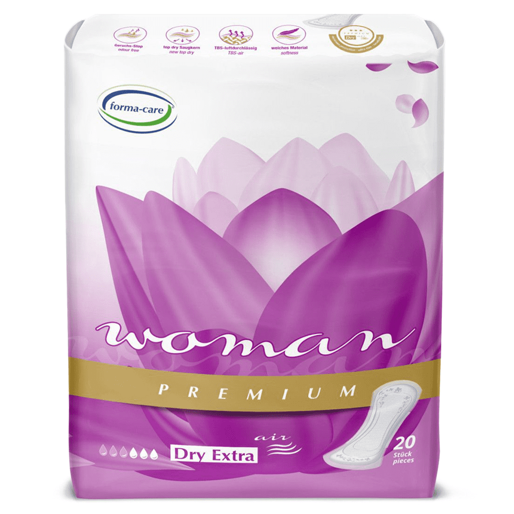 FormaCare Woman Premium Dry Extra Incontinence Pads 490mls 20 pack