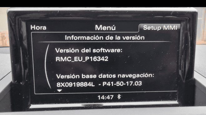 Audi RMC Firmware Update K16158 / P16342 SD Card