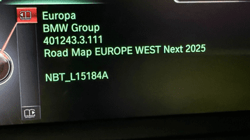 BMW NBT NEXT 2025 Europe Sat Nav Map Update – West / East USB or Download + Optional Lifetime FSC