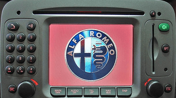 Latest 2011 Sat Nav Disc Update for Alfa Romeo NIT G1 Navigation Map