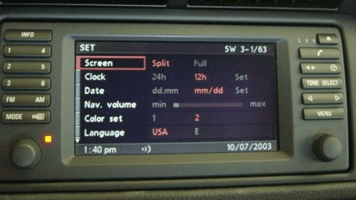 Latest 2015 Sat Nav Disc Update for BMW VDO DAYTON