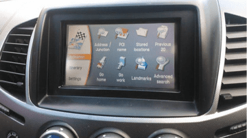 Latest 2016 Sat Nav Disc Update for Mitsubishi Navigation MP8000