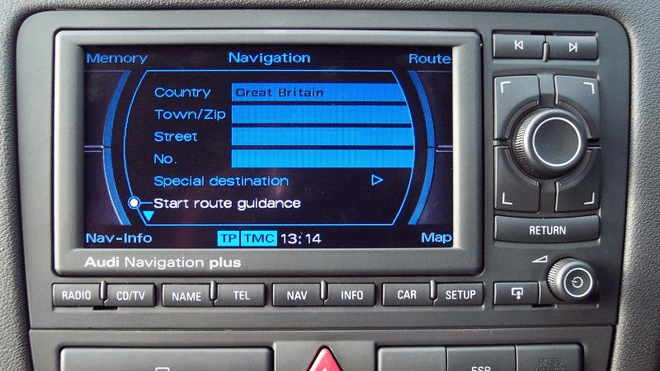 Latest 2020 Sat Nav disc update For Audi RNS-E