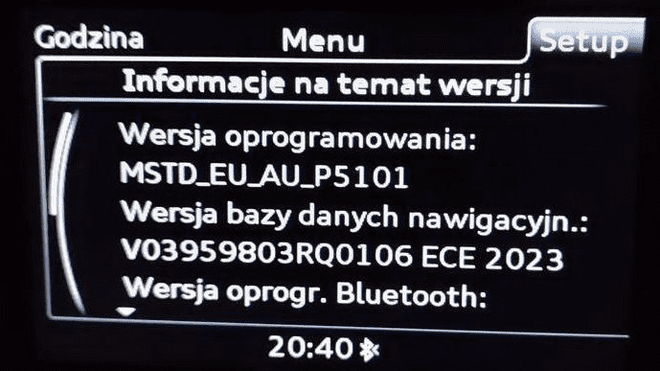 Latest 2023-2024 Audi MIB-S Sat Nav Map Update