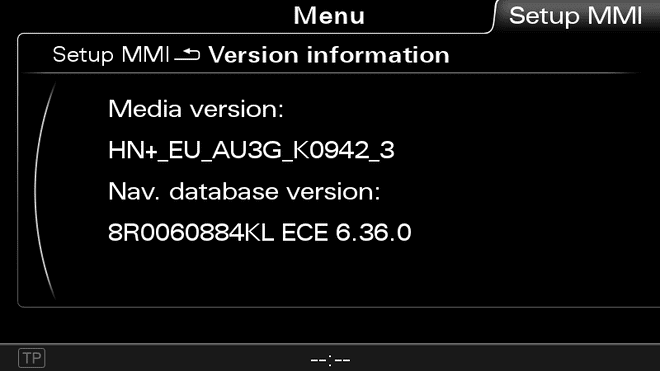 Latest 2023-24 Sat Nav SD Update Audi MMI 3G+, 3GP HDD Navigation