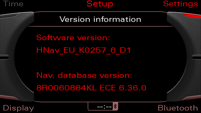 Latest 2023-24 Sat Nav SD Update Audi MMI 3G High HDD