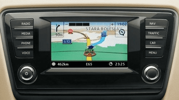 Latest 2023 Sat Nav SD Card Update Skoda Mib1 Navigation Map