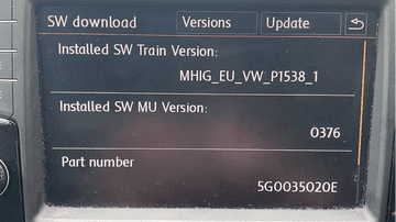 Latest 2024 Sat Nav SD Card Map Update Volkswagen MIB1 MHIG Europe