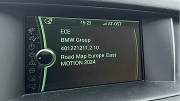 Latest 2024 Sat Nav Update For BMW CIC MOTION Navigation Map
