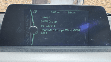 Latest 2024 Sat Nav Update For BMW CIC MOVE Navigation Map