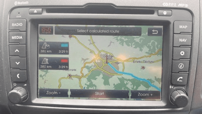 Latest 2025 Sat Nav USB Update Kia Gen1 Navigation