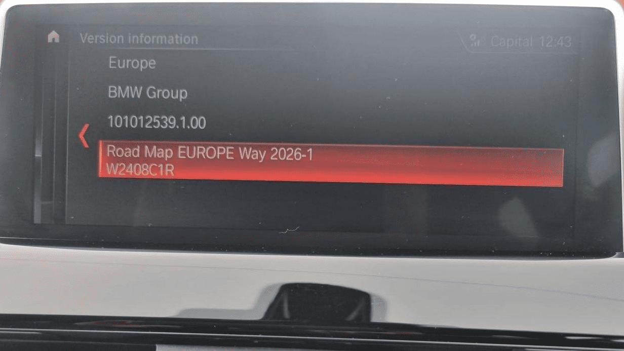 BMW MINI 2026-2 WAY Navigation Map Update | Europe