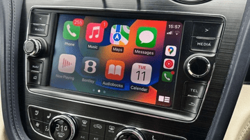 Latest 2026-2027 Apple CarPlay & Android Auto Activation + Sat Nav Map Update For Bentley MIB2