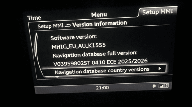 Audi A3 MHIG Sat Nav SD Card 2026 | MMI MIB1 High Map Update Europe & UK