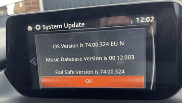 Mazda Connect Firmware Update 74.00.324 EU – Apple CarPlay & Android Auto