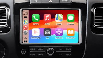 Wireless Apple CarPlay & Android Auto Interface for VW Touareg RNS850 (2010–2018) – OEM Style Retrof