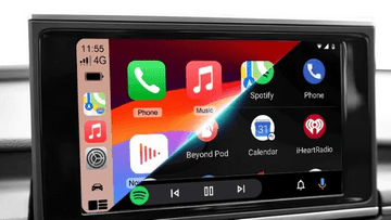 Wireless CarPlay & Android Auto Retrofit Kit for Audi A1, Q3, A6 C7, A7 (2012–2018 RMC System, 6.5”