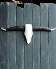 *ONE-OFF* Cattle Skull Wall Decor - BLACKENED HORNED
