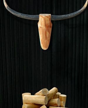 Cattle Skull Wall Art - STYLE NO.1