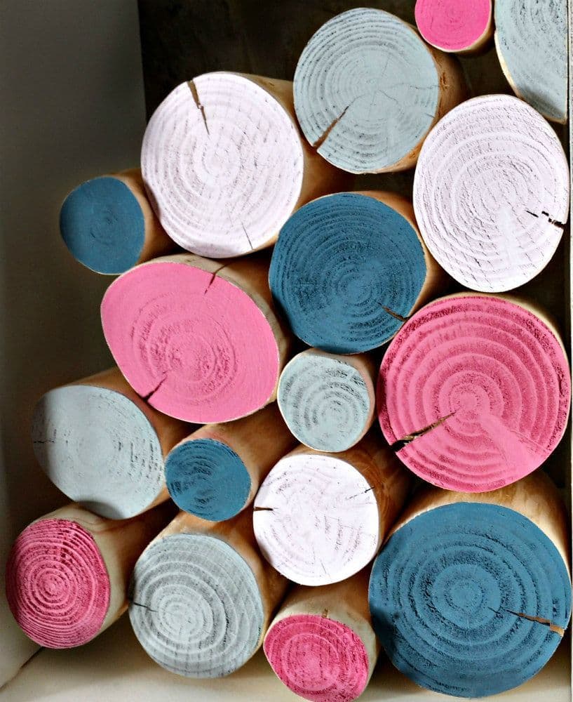 Decorative Logs - CANDY SHOP Colour Mix