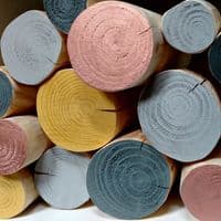 Decorative Logs - CONCRETE Colour Mix