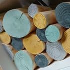 Decorative Logs - EARTHENWARE Colour Mix