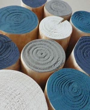 Decorative Logs - INDIGO Colour Mix