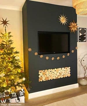 Decorative Logs - NATURAL STYLE