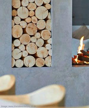 Decorative Logs - NATURAL STYLE
