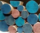 Decorative Logs - RIVERSIDE Colour Mix